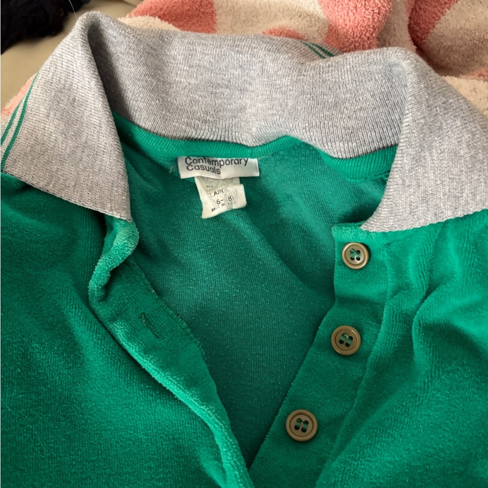 Green Button Down Shirt